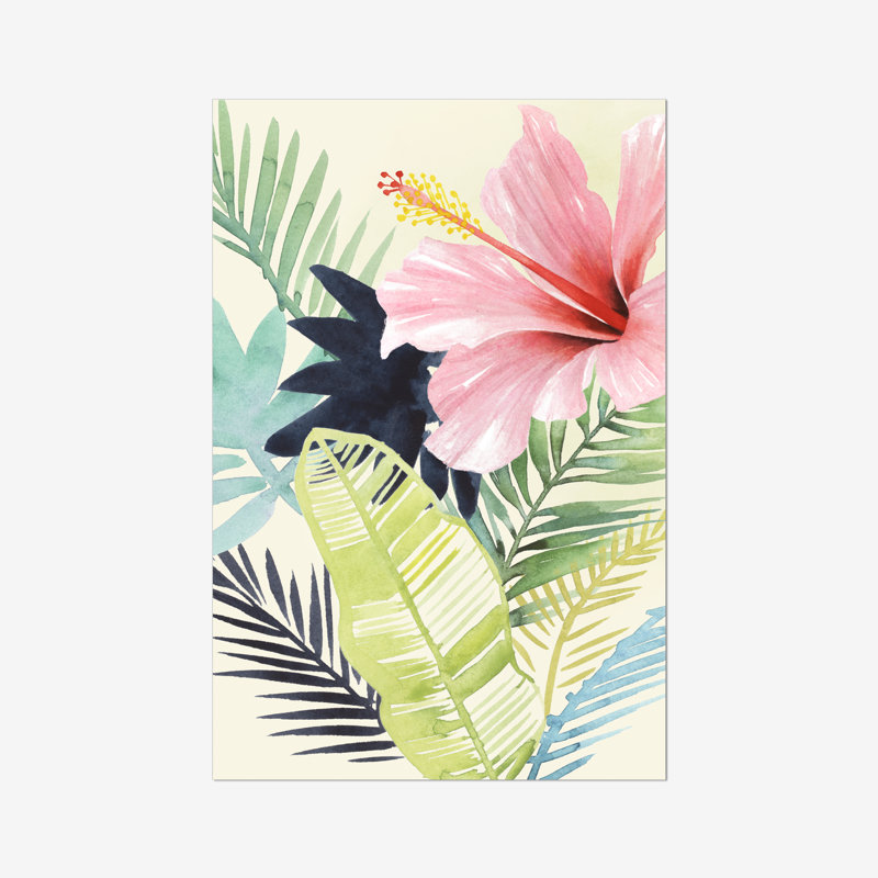 Tropical Punch I by Grace Popp - Painting, 46cm H x 30cm W, Paper Print