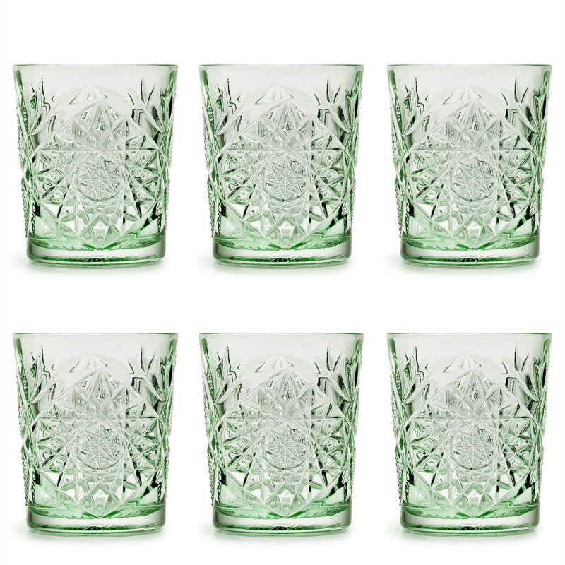 Rüdiger 355ml Drinking Glass Set, Green (Light)