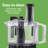 Hamilton Beach® Bowl Scraper Food Processor 8 Cup Capacity Black