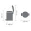 Brabantia NewIcon Soft Closing Pedal Bin-126243000-126242976
