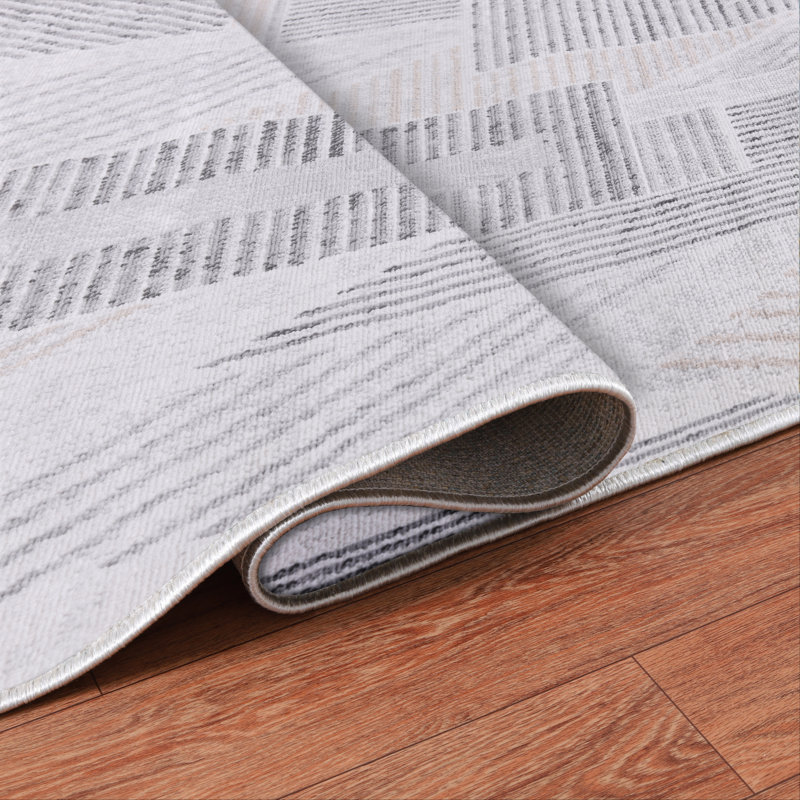 Low-Pile Auden Rug, Rectangle 6'5" x 9'5"
