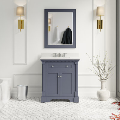 Meuble-lavabo simple 30 po Fossen