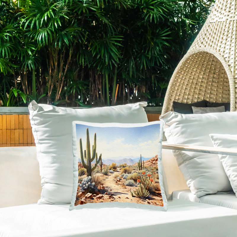Coussin d'extérieur Desert Mesa Path
