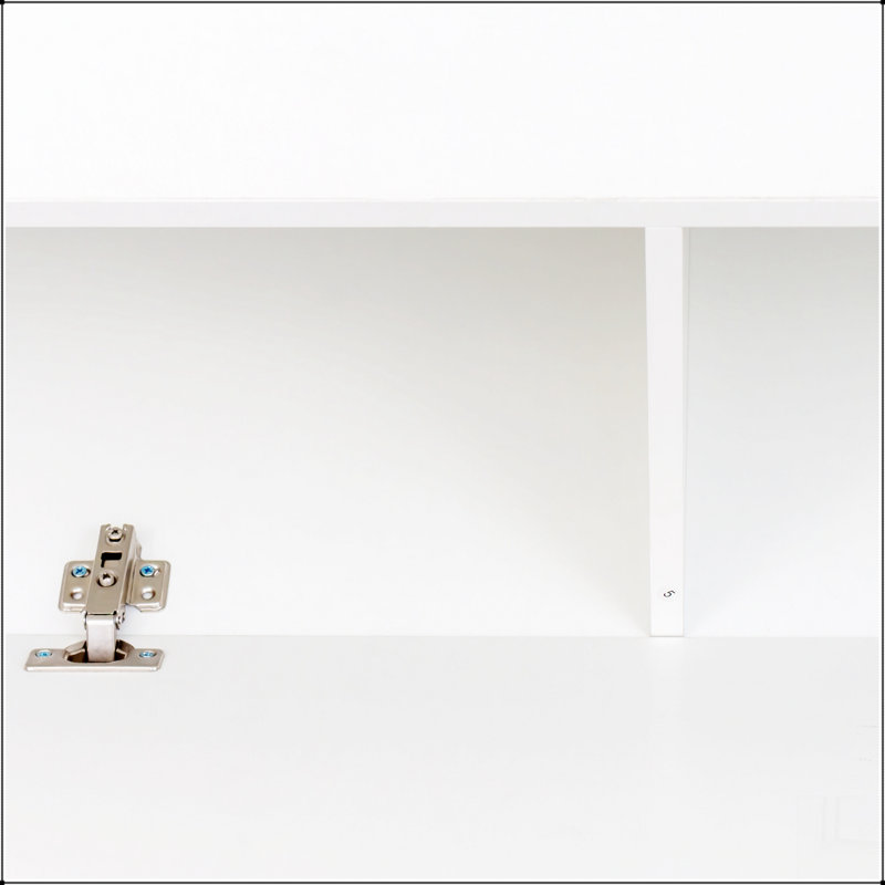 Meuble audio-vidéo moderne avec console multimédia pour le salon