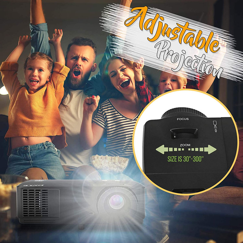 Projecteur transmissif portatif 3000 lumens