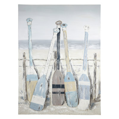 Paddle - Wrapped Canvas Painting