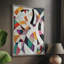 ABSTRACT Series LXV III, reproduction encadrée - bois massif-1662881027
