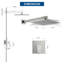 Robinet de douche complet avec valve brute-62488673