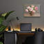 «Arrangement of Pink Roses» par Danhui Nai, art mural en verre acrylique-504816866