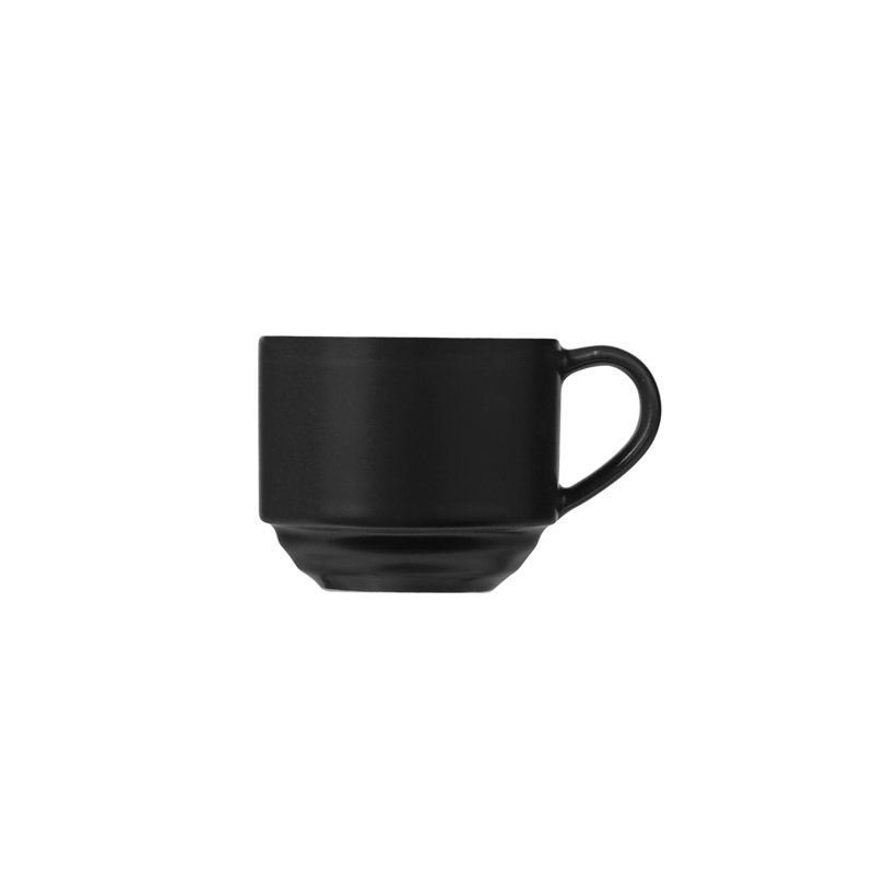 Ensemble de 6 tasses à espresso Dashiell, Noir