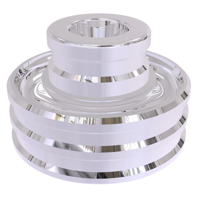 Photophore en laiton 1,75 po, Chrome poli