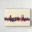 « kassel germany horizon iii », impression sur toile tendue en beige-153585396