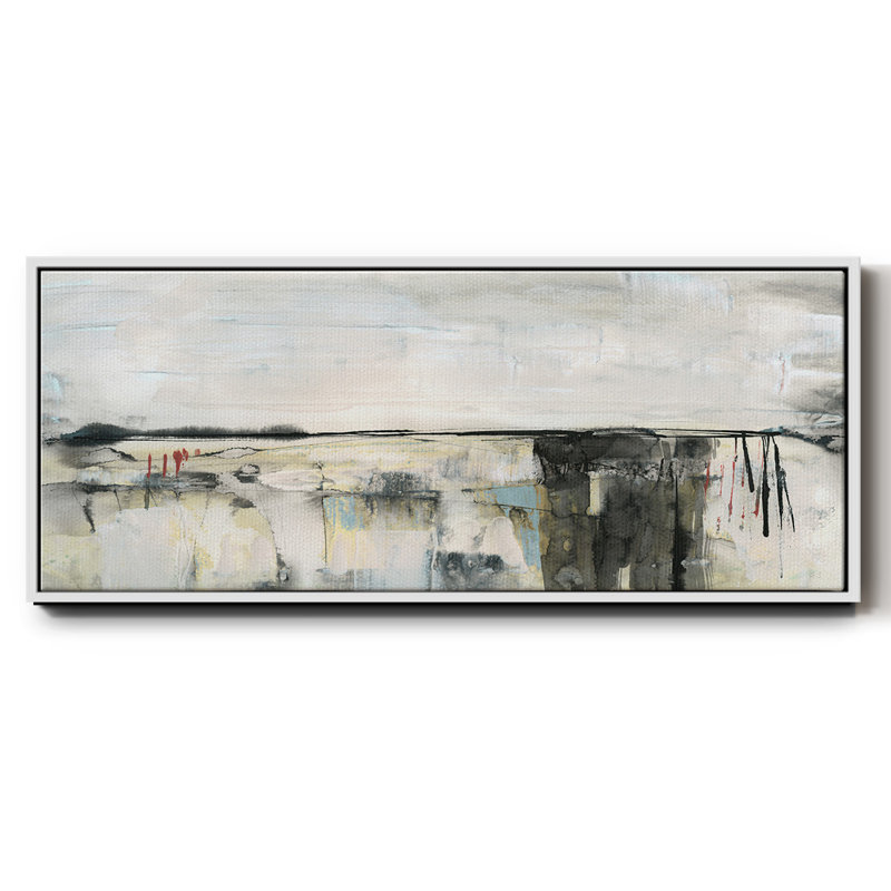 Valley View II- Framed Canvas, 24" H x 60" W