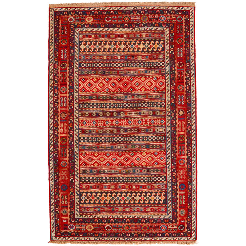 Tapis turc traditionnel anatolien 4 x 7