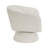Charley Round Arms Boucle Swivel Chair-2002444963