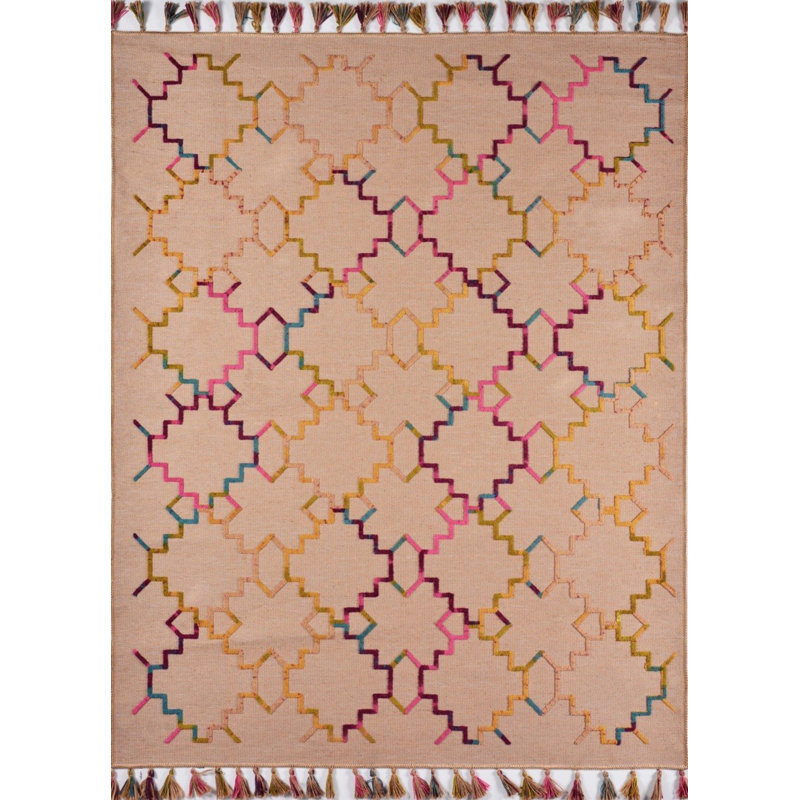 Tapis rectangulaire en jute / sisal Iwona, Rectangle 2 pi 7 po x 9 pi 10 po