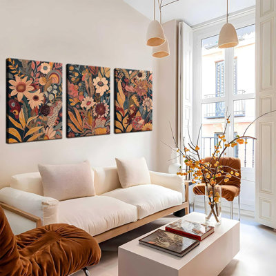 3 Piece Wrapped Canvas Print