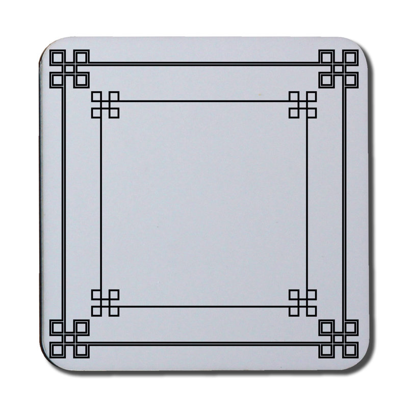 Square 6 Piece Coaster Set