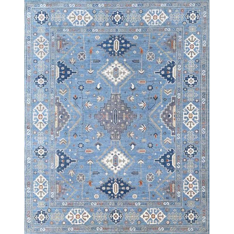 Transitional One-of-a-Kind Rectangle 8'3" X 10'5" Hand Knotted Area Rug