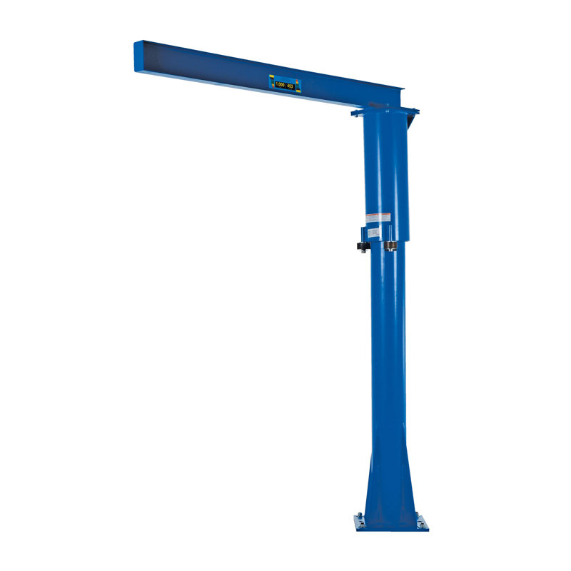 Floor Mounted Jib, 105.5" H x 17" W x 82.5" D