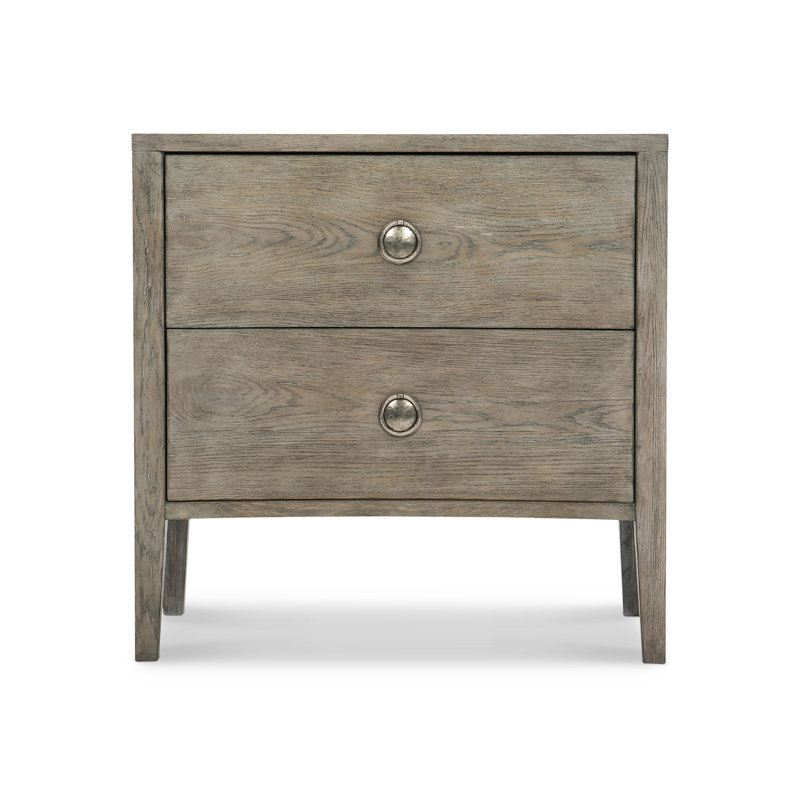 Albion 2 - Drawer Nightstand in Pewter