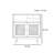 Walnut Colored Small Glass Display Case-122018792