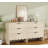 6 Drawer Dresser with Fluted Wave Panel