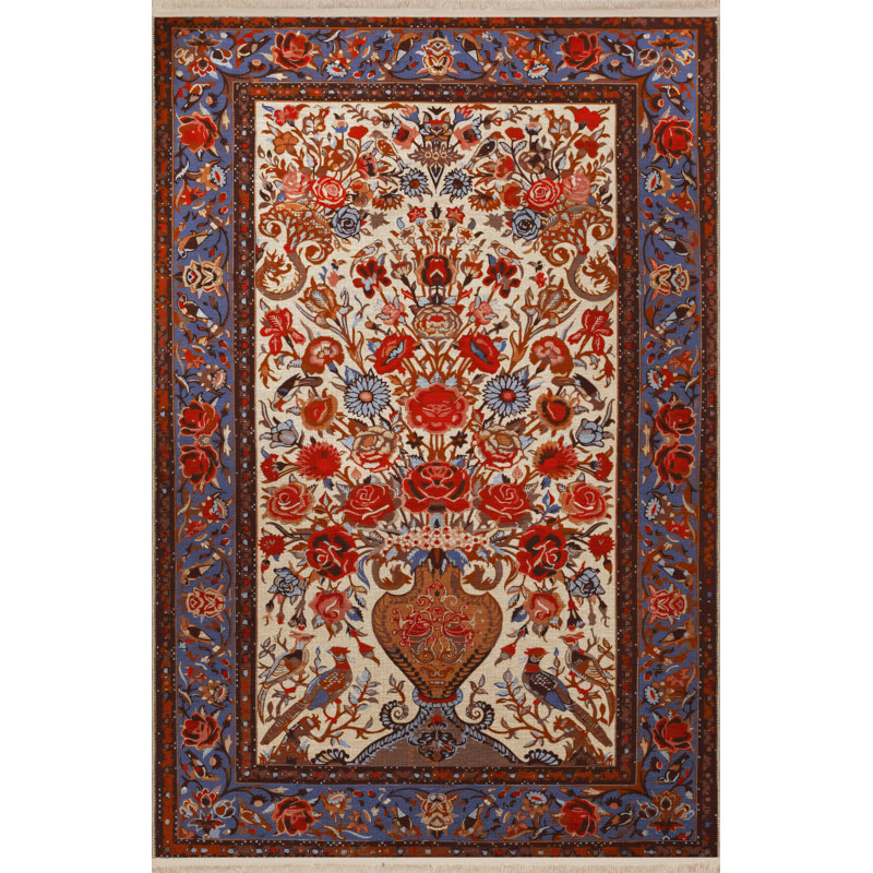 Tapis rectangulaire Xaven, Rectangle 4 pi 8 po x 6 pi 7 po