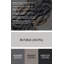 Biomorphic Abstraction 25, art mural gris en métal-1458204096