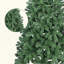 Arbre de Noël artificiel avec 500 pointes en PVC, structure à charnières et support en métal - Arbre de vacances vert complet pour la décoration de bureau, d'appartement ou de fête-945438095