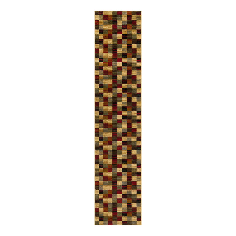 Tapis abstrait Adetomiwa, Tapis de couloir 2 pi 2 po x 10 pi