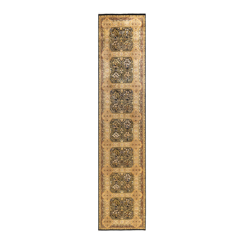 Classic One-of-a-Kind 3' 0" X 13' 10" Hand Knotted Area Rug