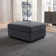 Upholstered Corduroy Ottoman Module For Modular Sofa Sectional Couch