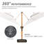 Parasol suspendu Ridit 11'5 "Ridit-1143677867