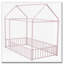 Structure de lit en métal avec clôture-616452587-616452591