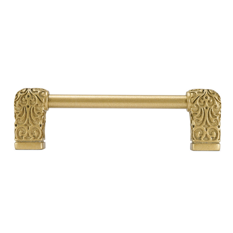 Via Veneto 6" c.c. pull; Soft, Soft Gold, 4"