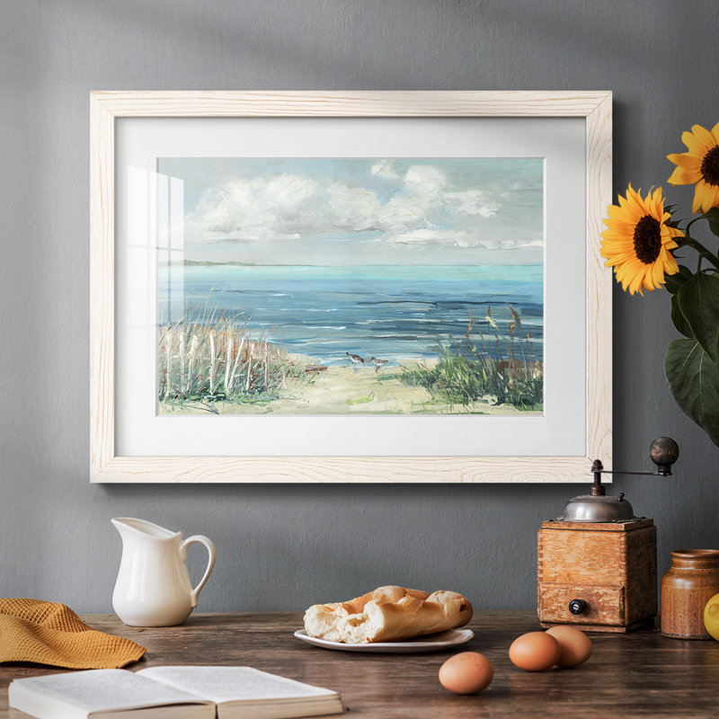 Lived Cove, reproduction d'art encadrée, Blanc, H 26 po x l 38 po x P 1,5 po