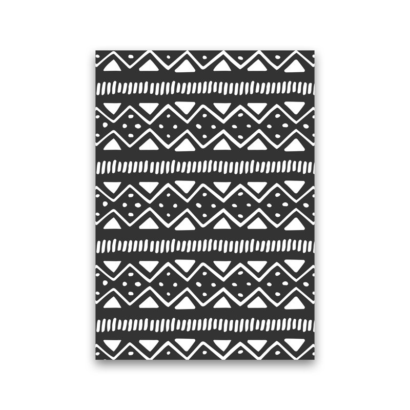 Tribal Pattern - Print, Unframed, 30cm H x 21cm W x 1cm D