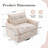 Mid Century Modern Swivel Barrel Chair-1012269400