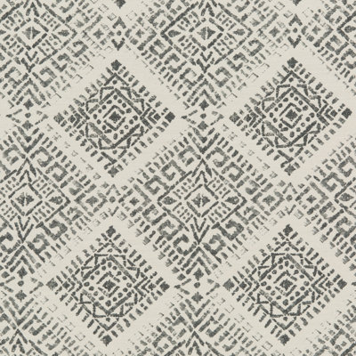 Geometric and Ikat Fabric