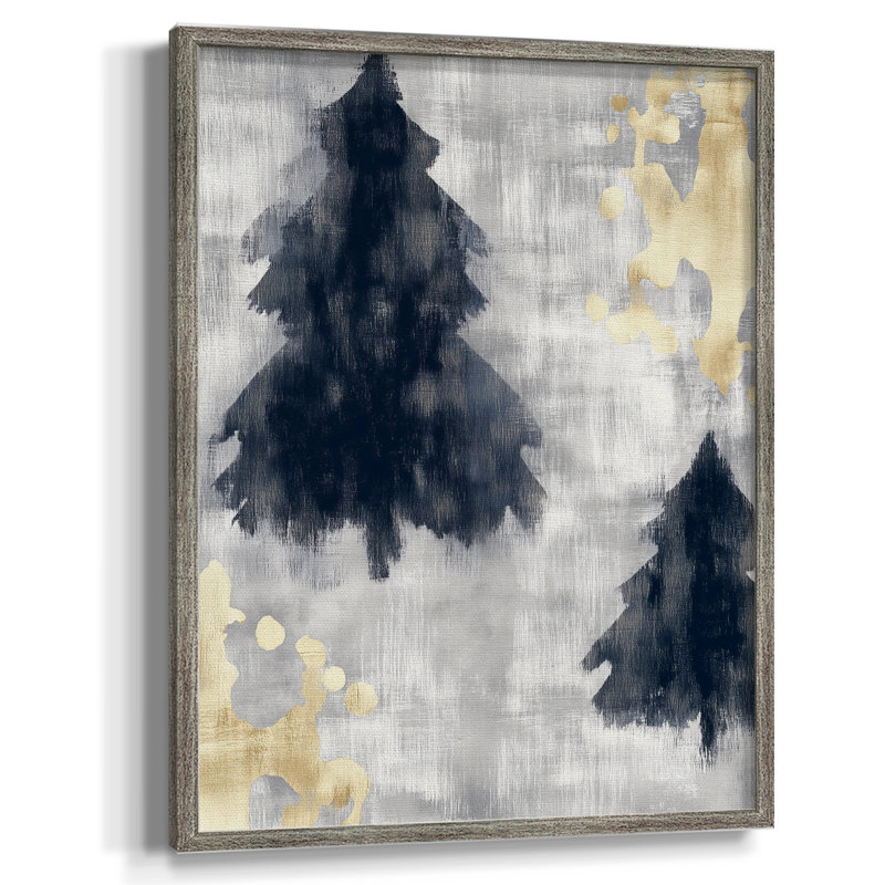 «Christmas Holiday Art CCL XXXII», reproduction encadrée - bois massif, H 30 po x l 24 po