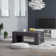 Coffee Table End Table Side Sofa Table with Storage Engineered Wood