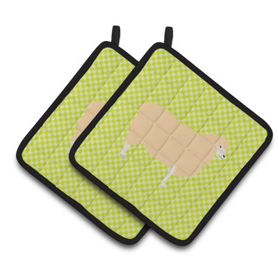 Caroline's Treasures Striped Polyester Potholder