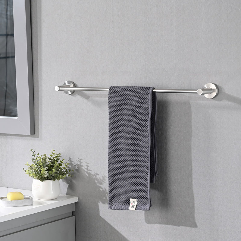 4 Piece Bathroom Hardware Set Stainless Steel Bathroom Accessories Kit Wall Mounted Bathroom Towel Holder Set