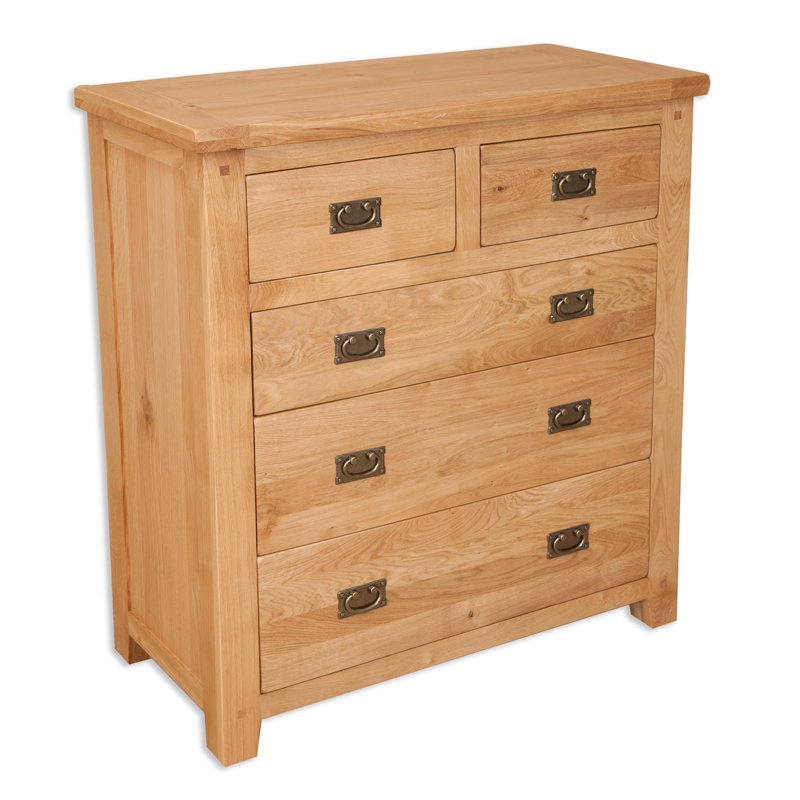 Serena 100cm W 5 - Drawer Chest of Drawers