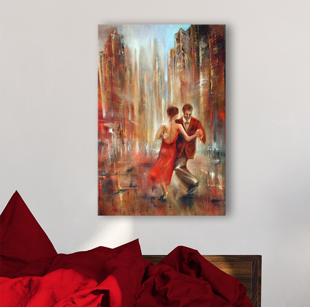 Leinwandbild Tango von Annette Schmucker