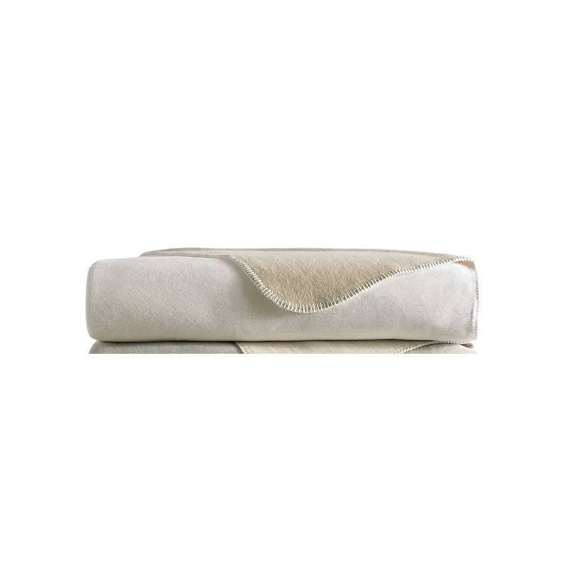 Alta Blanket, Queen, White / Linen