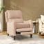 Fauteuil inclinable en cuir véritable de 28,75 po de large Neliyah-105914587