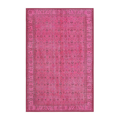 Tapis traditionnel rose / gris Helouisa