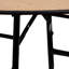 Wofford Round Wooden Folding Event Table-7165791
